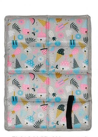 Cojín plegable, colchoneta portátil para acampar, a prueba de humedad, suave, cómoda, elástica, para sentarse, para playa, evita que se ensucie, para senderismo_voghion.com