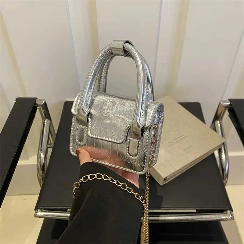 Naiste Mood Mini Crossbody kotid Täiskivist prinditud klapp vabaaja kett-õlakott Naistele Mitmekülgne Square Messenger_voghion.com