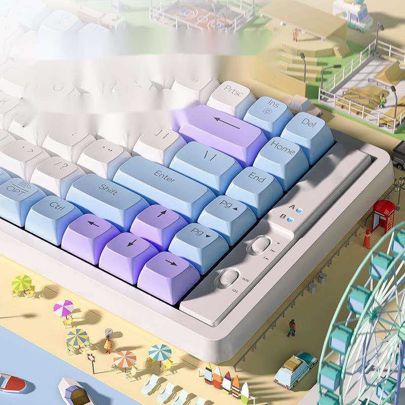 [23000 People Collect] Mechanical Keyboard Wired Wireless The Third Mock Examination Hot Plug Computer Game_voghion.com