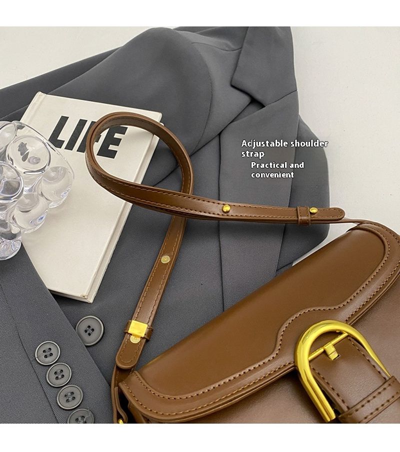 2024 Neue High-End-Modetasche Retro-Stil, vielseitige Satteltasche den Pendeerkehr für Damen, trendige, lässige_voghion.com