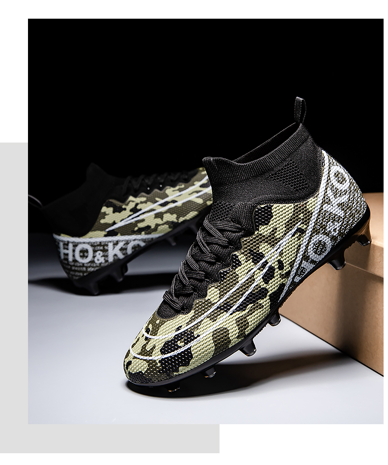 Scarpe da calcio per esterni da uomo nuove Scarpe da allenamento Scarpe da ginnastica ultraleggere con tacchetti da calcio Drop Shipping Light_voghion.com