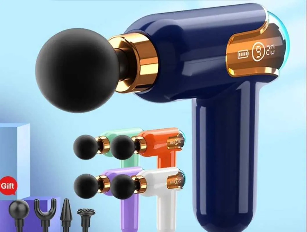 Compact massagepistool - Draagbare spierverlichting_voghion.com