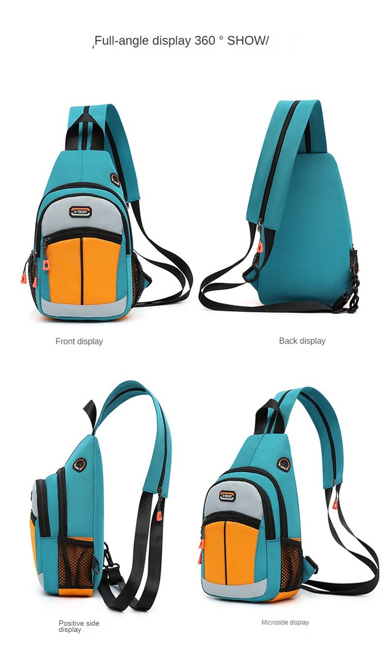 2023 Schulter Mann Casual Brust Business Männlichen Tasche Multi-Funktionale Frauen Radfahren Sport Rucksack Reise Pack_voghion.com