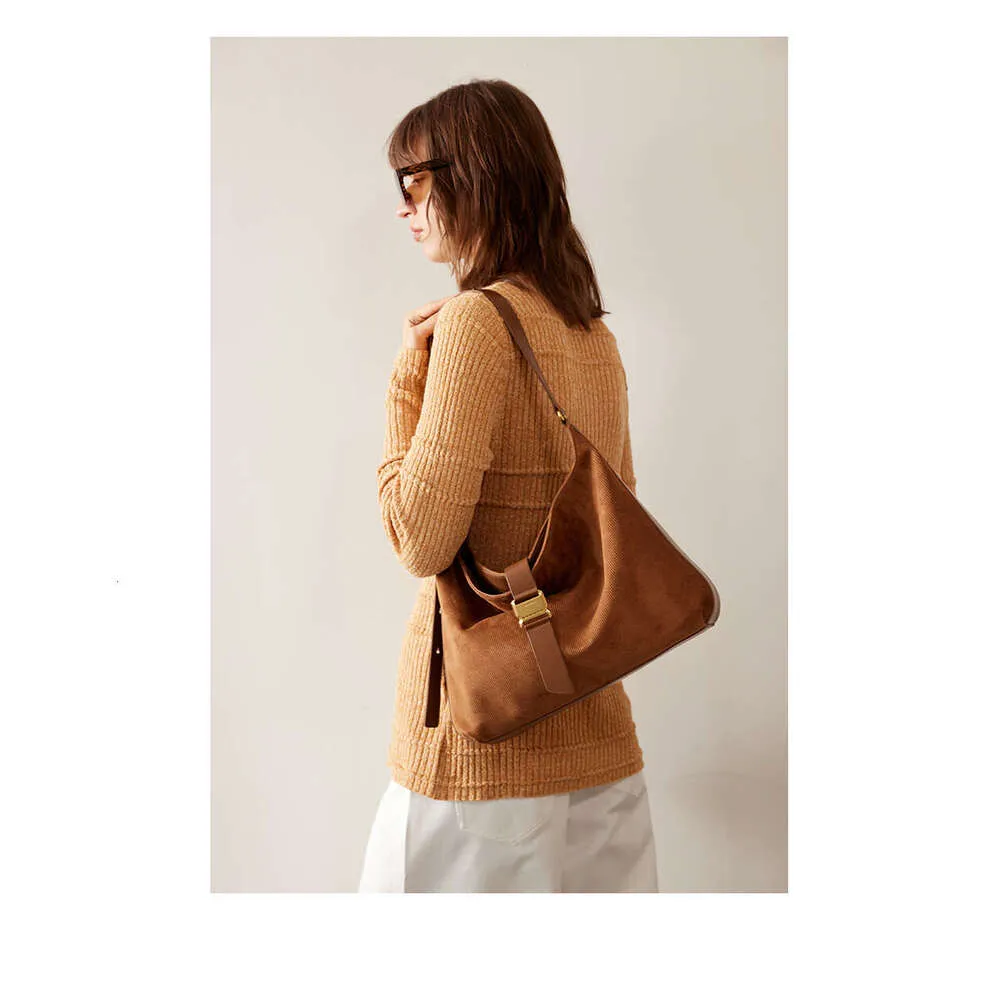 LA FESTIN Original Tote Grande Capacité Épaule Bandoulière Nouveau 2023 Femmes Daim Dames Sac Messager En Cuir_voghion.com