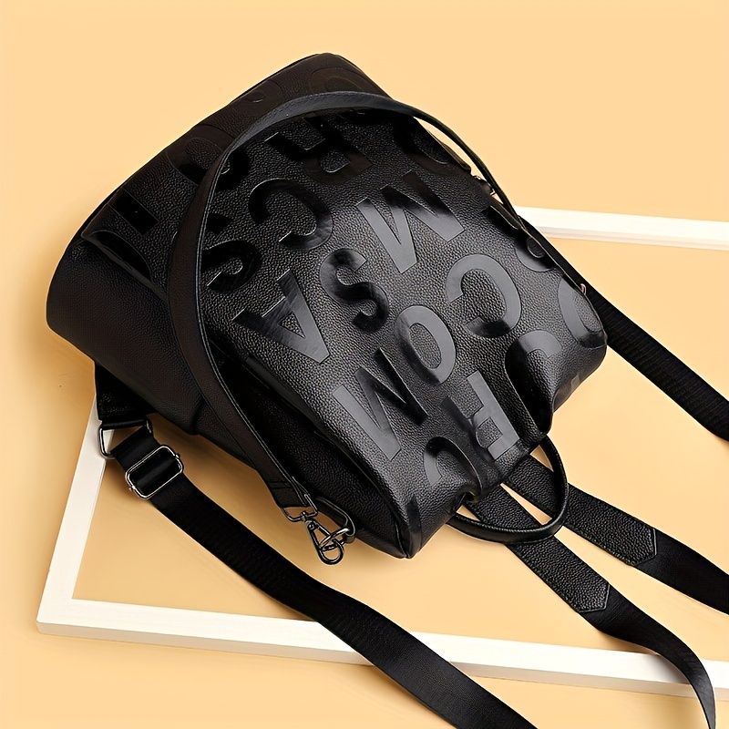 Modische, wasserdichte und diebstahlsichere Geldbörse, modische Schultasche mit großem Fassungsvermögen, Freizeit-Reiserucksack für Damen_voghion.com