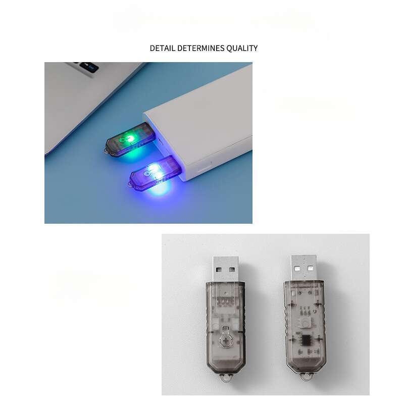 Lumină ambientală USB pentru mașină, consumabile auto, mini decorațiune portabilă colorată, iluminare LED pentru casă și dormitor, lumină de noapte_voghion.com