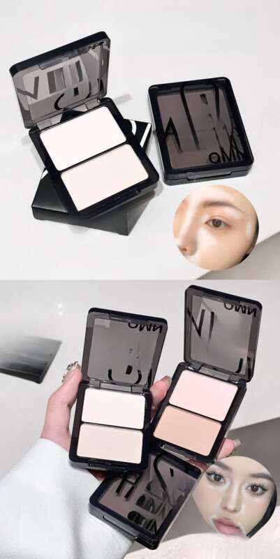 Hervorhebende, natürliche Glow-Setzung, Rouge-Palette mit doppeltem Verwendungszweck_voghion.com