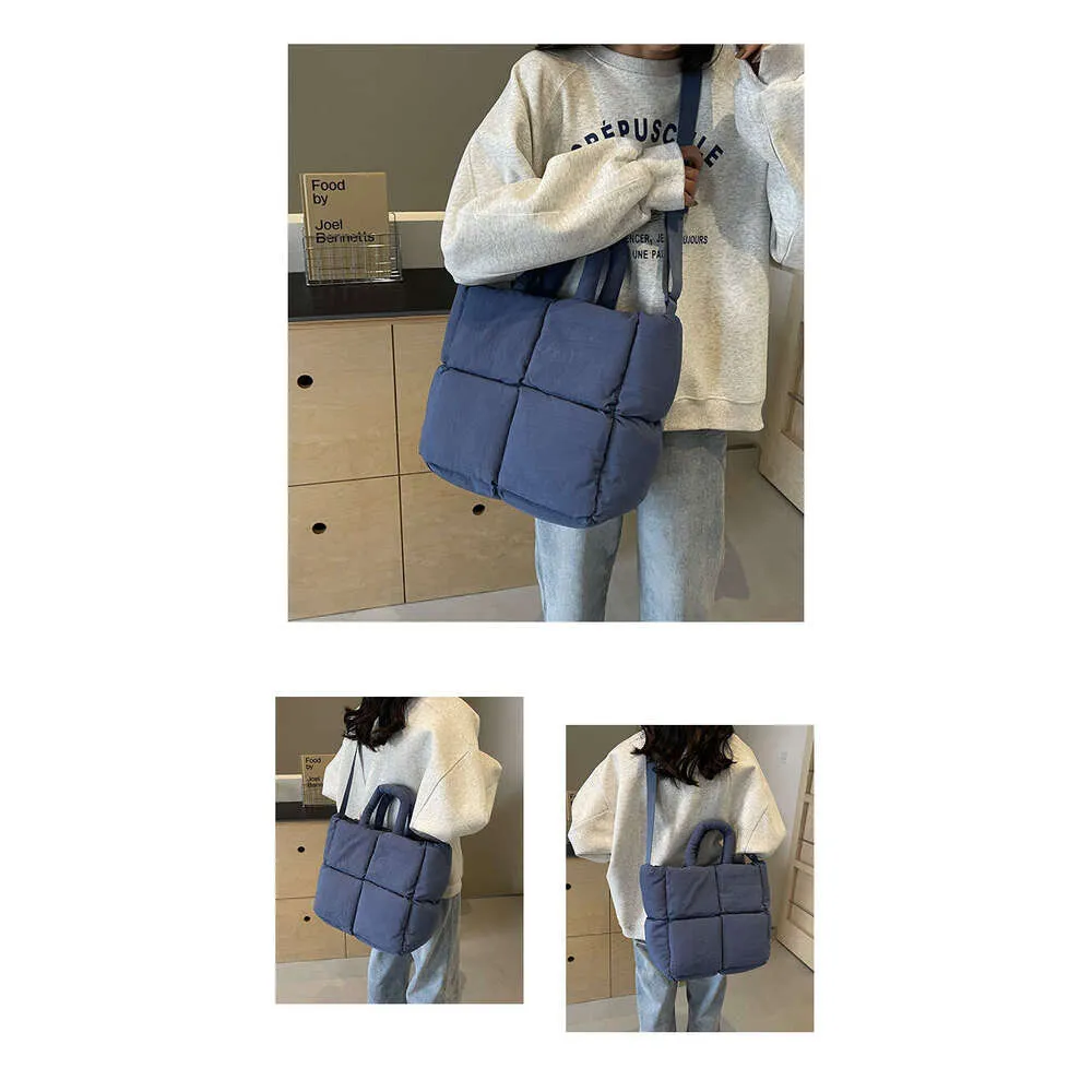 Gewatteerde puffy schoudertas dames grote capaciteit crossbody_voghion.com