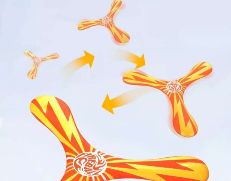 Children's Toy Soft Three Leaf Cool And Safe Parent-child Interaction Outdoor Sports Boomerang_voghion.com