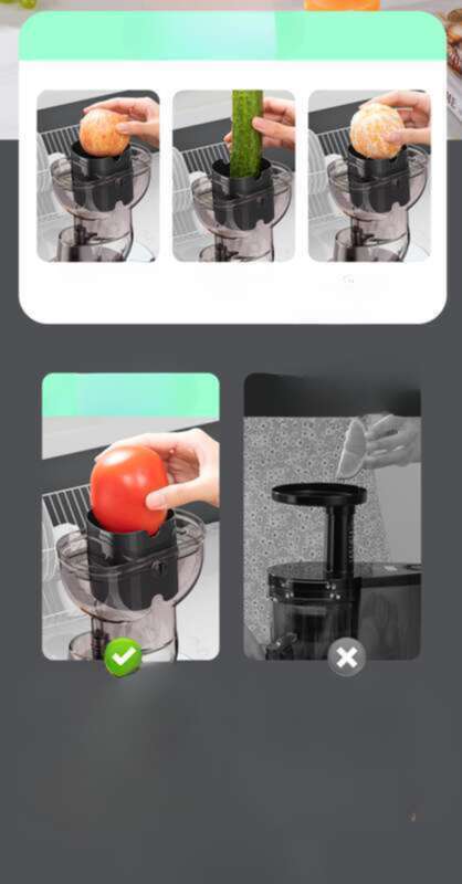 Mengda Juicer, Rester Separation, Juice Extractor, Husholdnings Fuldautomatisk gavemaskine med stor diameter_voghion.com