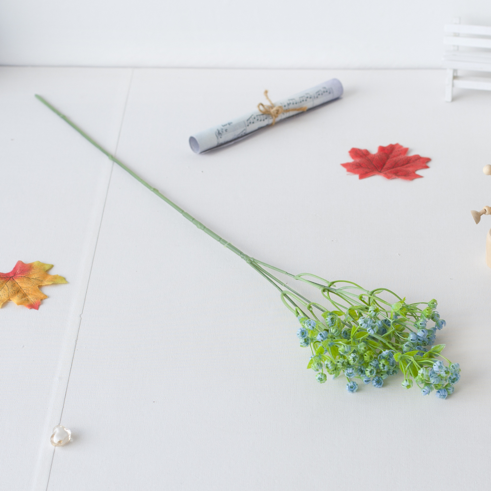 Produttore all'ingrosso di fiori artificiali Singolo ramo nuovo 15 maglie gypsophila all'ingrosso decorazioni per la casa da sposa_voghion.com