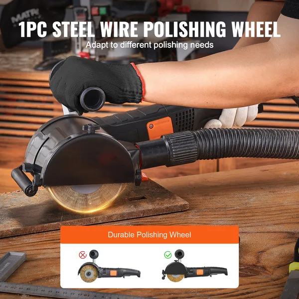 Electric Metal Burnisher And Polishing Tool With 6-speed Control_voghion.com