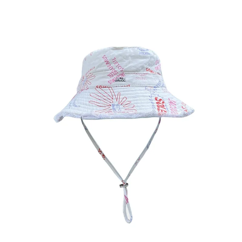 Cappelli da spiaggia estivi di alta qualità da uomo e da donna, cappelli a secchiello a tesa larga, cappelli a secchiello a quadri, cappellino antisole_voghion.com