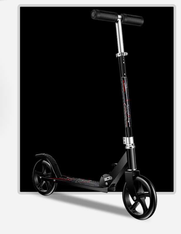 Einfach Rees, Begleet vu Gléck: Zweerad ausklappbar Scooter, e Choix fir all Alter_voghion.com