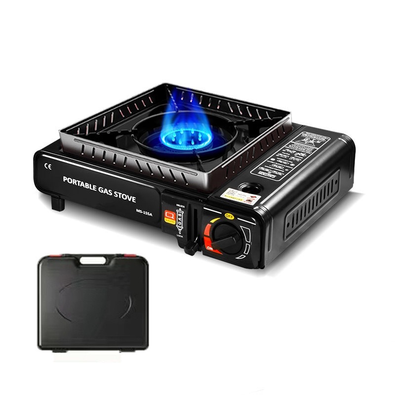 Cuisinière à cassette extérieure cuisinière à gaz Cass cuisinière à gaz portable à double usage cuisinière à gaz butane magnétique cuisinière à gaz montée sur véhicule