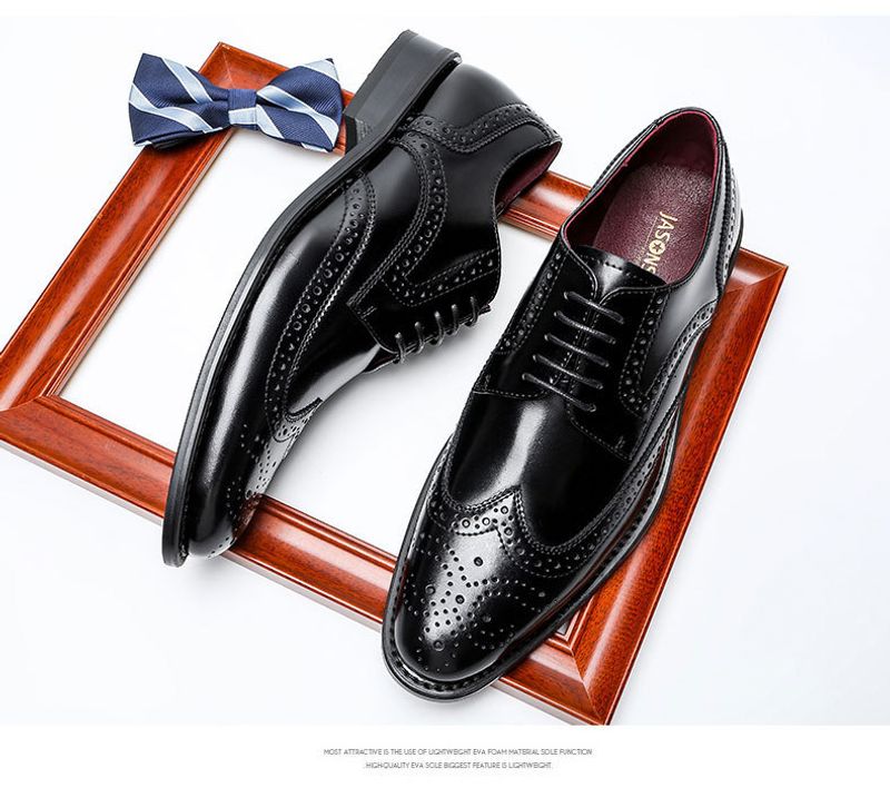 Japanse grensoverschrijdende zakelijke leren schoenen voor heren_voghion.com