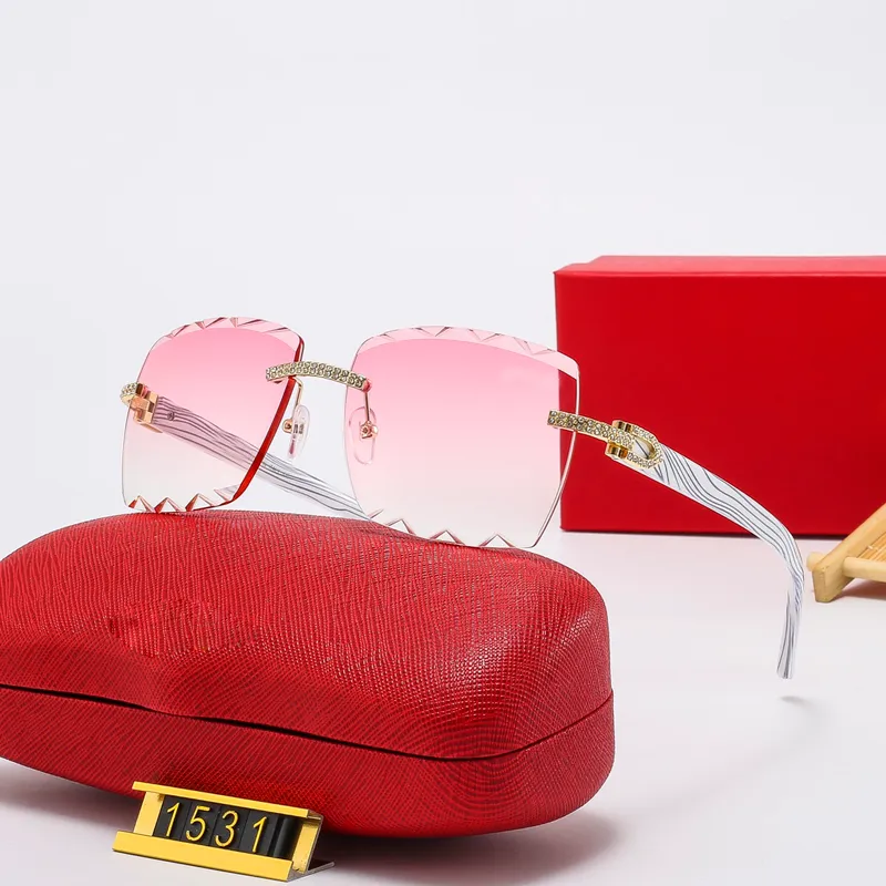 Beach sunglass square lens wave design womens casual vacation couple wooden glasses frame outdoor leisure sunglasses_voghion.com