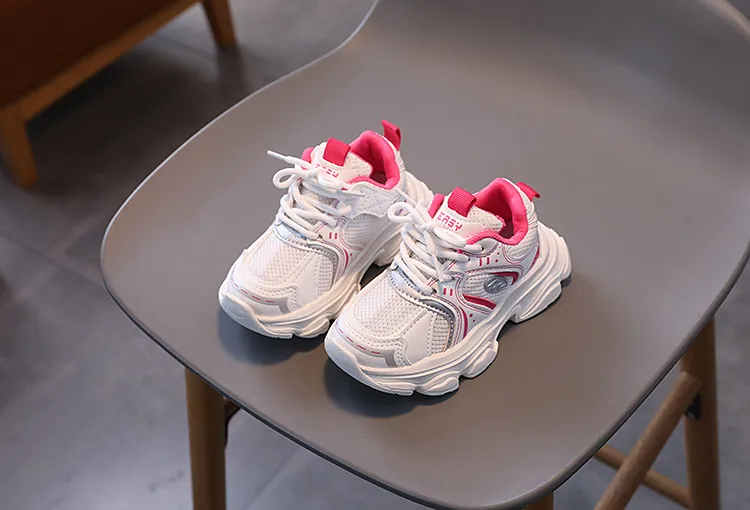 Scarpe da ginnastica per bambini piccoli, per ragazzi e ragazze, in rete, leggere, per esterni, Littlesprouts Kids Sport Running, antiscivolo, per bambini_voghion.com