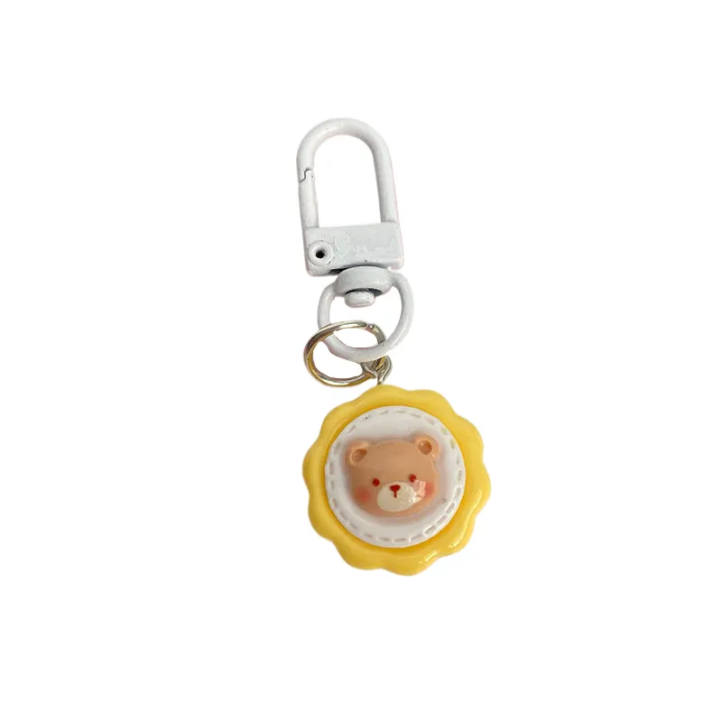 Portachiavi a forma di coniglio con simpatico cartone animato, adorabile e dolce, portachiavi in resina per ragazze, ciondolo per borsa da scuola, custodia per cuffie_voghion.com