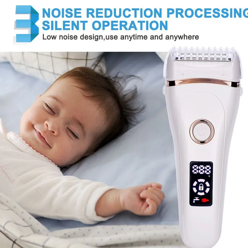 LCD Epilatör - Sakal Alma Cihazı｜USB Şarjlı｜Taşınabilir AB_voghion.com