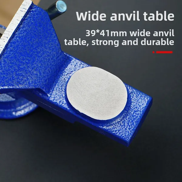 Étau d'établi industriel de précision robuste pour atelier_voghion.com