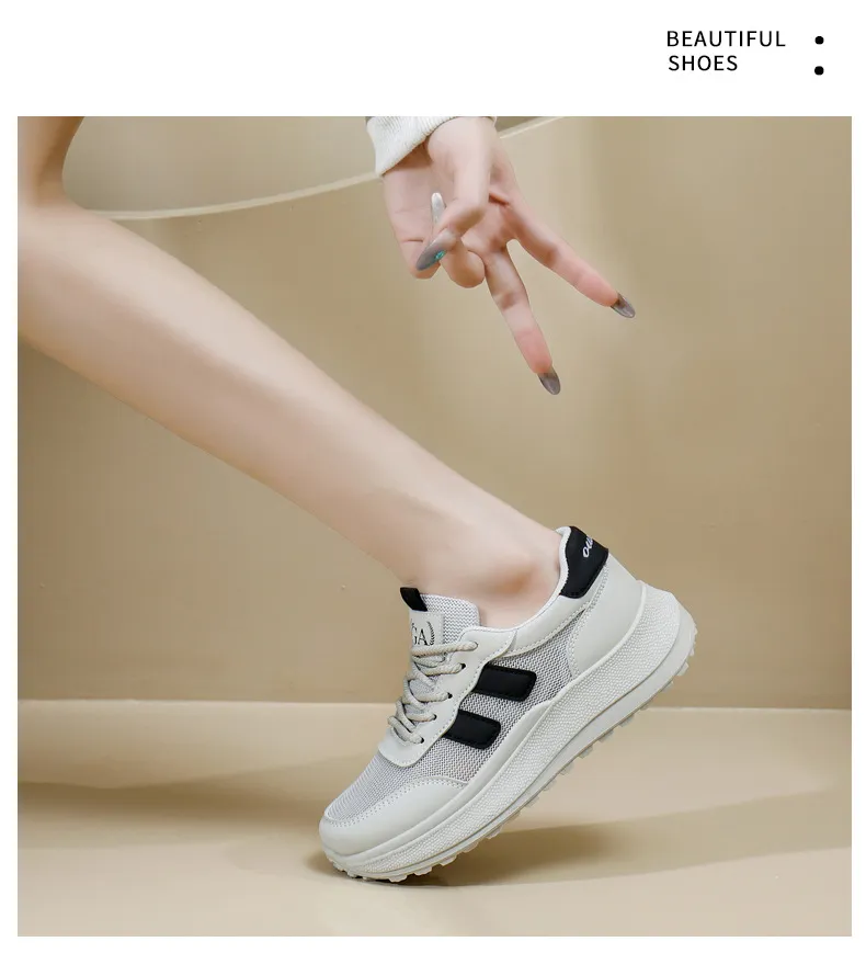 Women's Breathable Casual Running Shoes, Lightweight Comfort_voghion.com