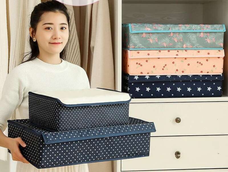 Underwear Storage Box Organiser For Bedroom And Wardrobe_voghion.com