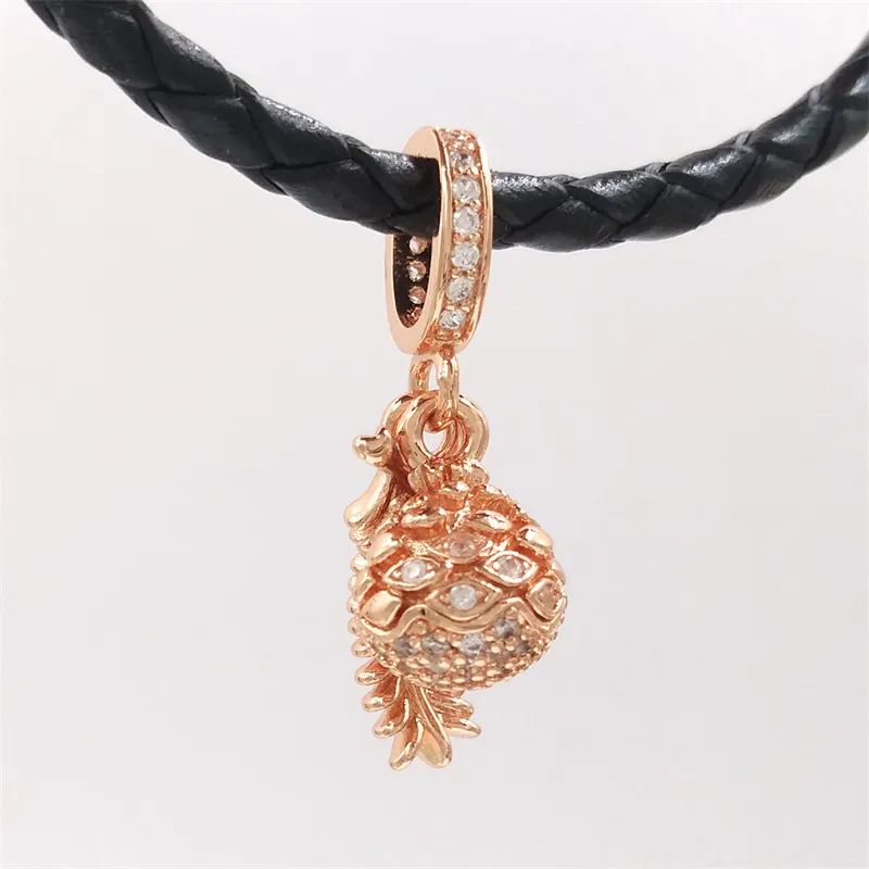 Smyckestillverkningssats sterling sier kedjor pärla passar Sparkling Pine Cone Dangle Charm kvinnor guldarmband nyckelring tonårshalsband för_voghion.com
