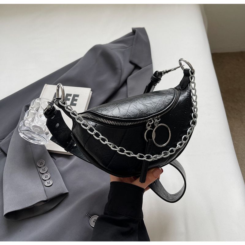 Fashion Dumpg Donna Corea del Sud Ins Trendy Semplice Spalla 2024 Estate Niche Design Borsa a Tracolla_voghion.com
