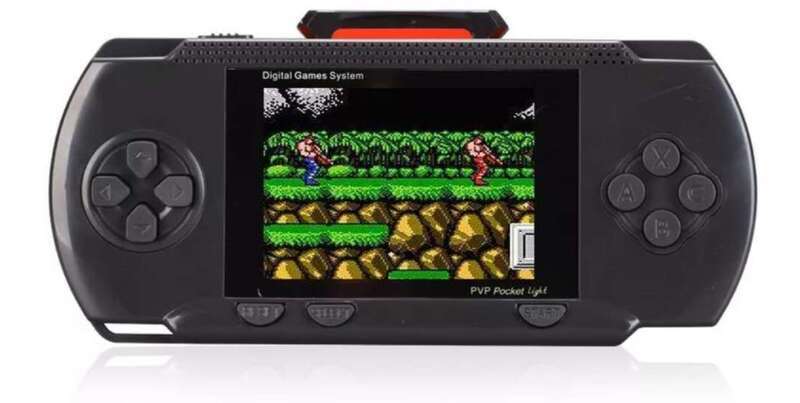 【 6148 People's Collection 】 Play Cat Palm 3.2-inch Screen Two Player Battle PSP Game Console Rechargeable Children's_voghion.com