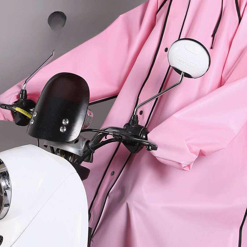 raincoat, E-bike, Adult, Rainproof, Full Body, Male, Female, Student, Hiking, Cycling, Raincoat, Male And Female_voghion.com