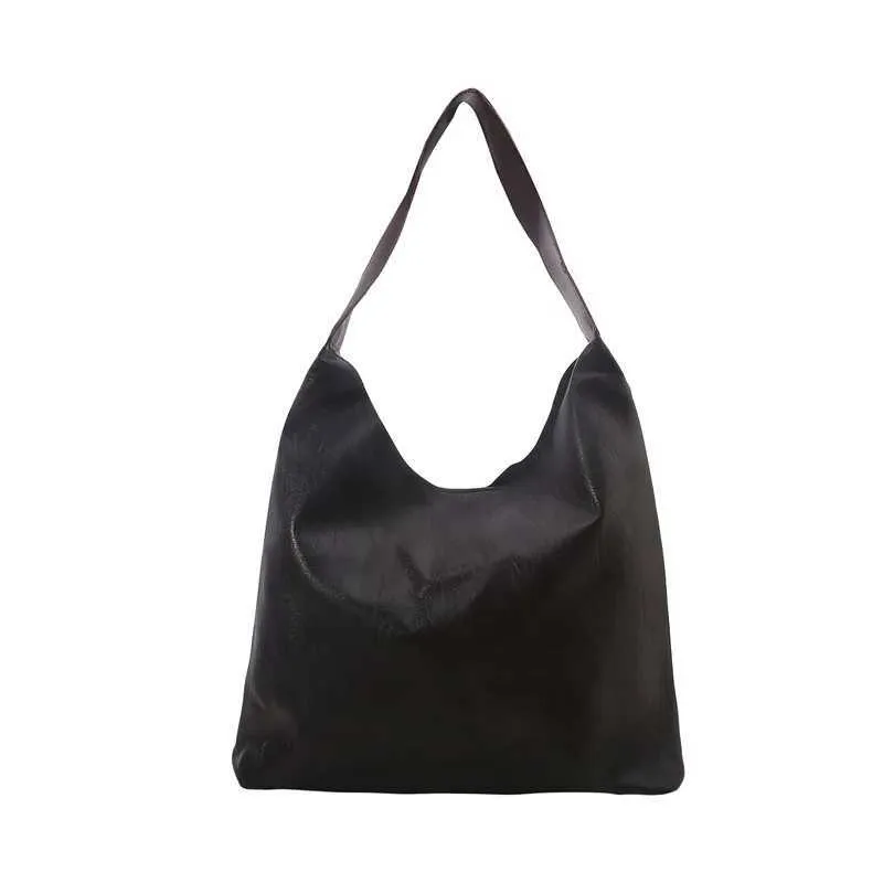 Design classico, alla moda, senso coreano e grande capacità, morbida pelle, tracolla da pendolare sotto le ascelle per ufficio_voghion.com