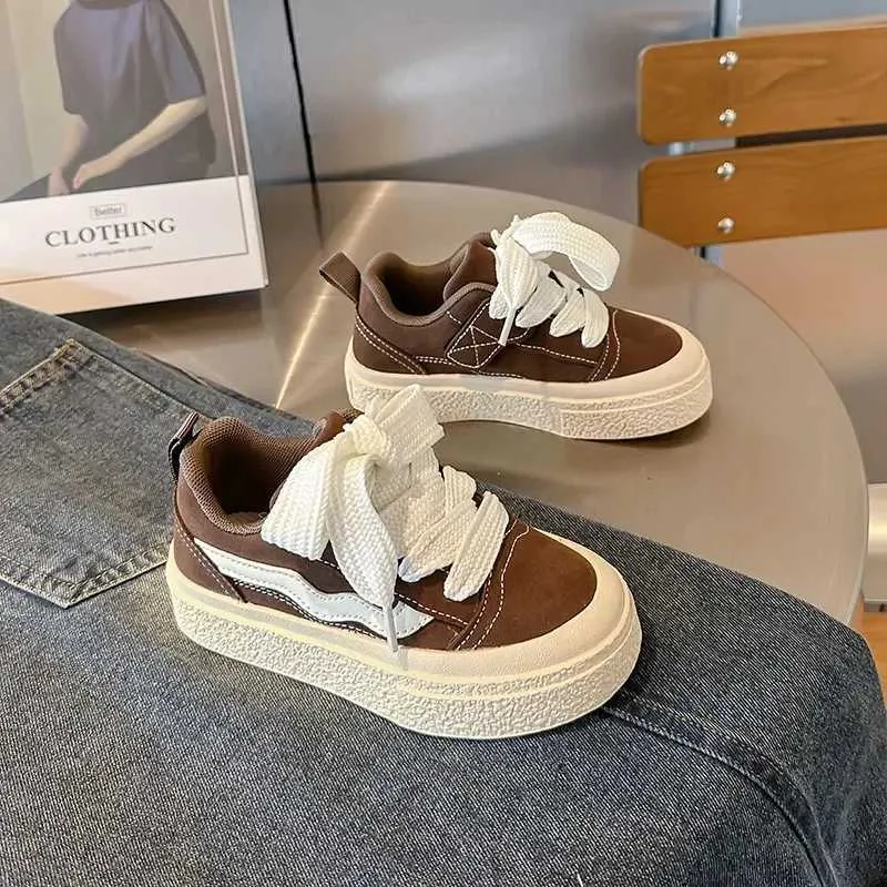 Boys and Girls Canvas School Performance Baby Biscuits Bottom Breathable Childrens Shoes M241016_voghion.com