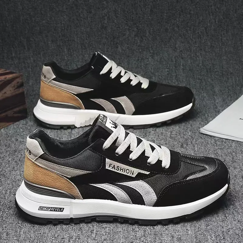waffle Νέα καλοκαιρινά casual mesh κορεάτικη έκδοση unisex μικρά λευκά αναπνεύσιμα αθλητικά παπούτσια Lhshoe_voghion.com
