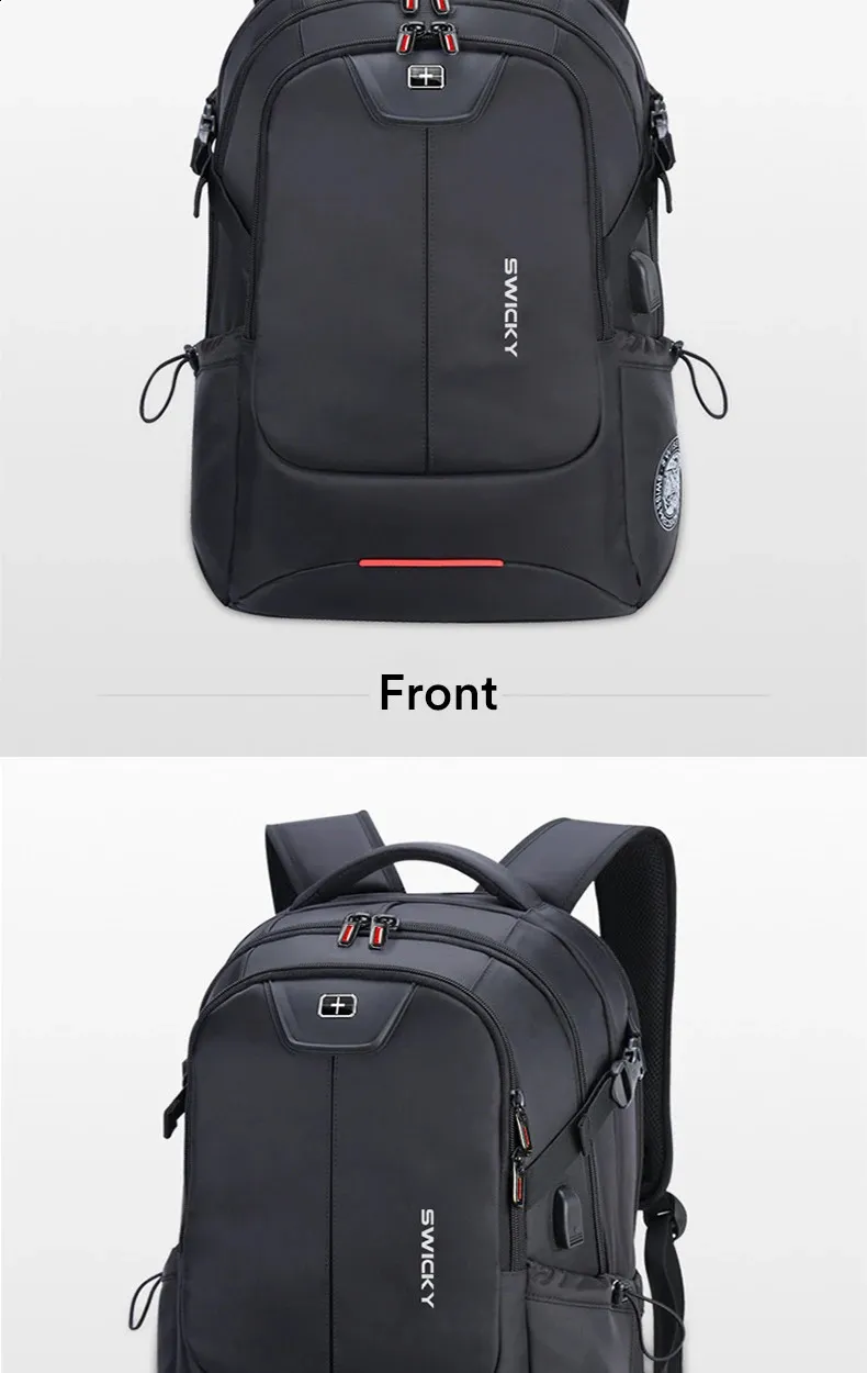 17Laptop For Men USB Port Travel Backpack School Bag Waterproonti Theft Backpacks Women Bag Pack Mochila 240726_voghion.com