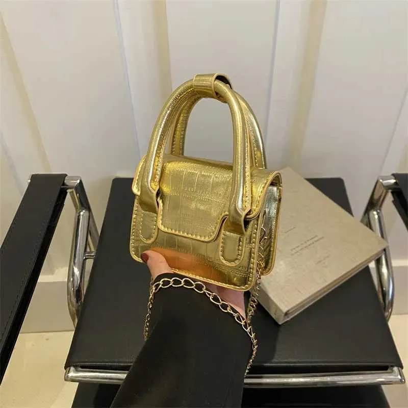 Naiste Mood Mini Crossbody kotid Täiskivist prinditud klapp vabaaja kett-õlakott Naistele Mitmekülgne Square Messenger_voghion.com