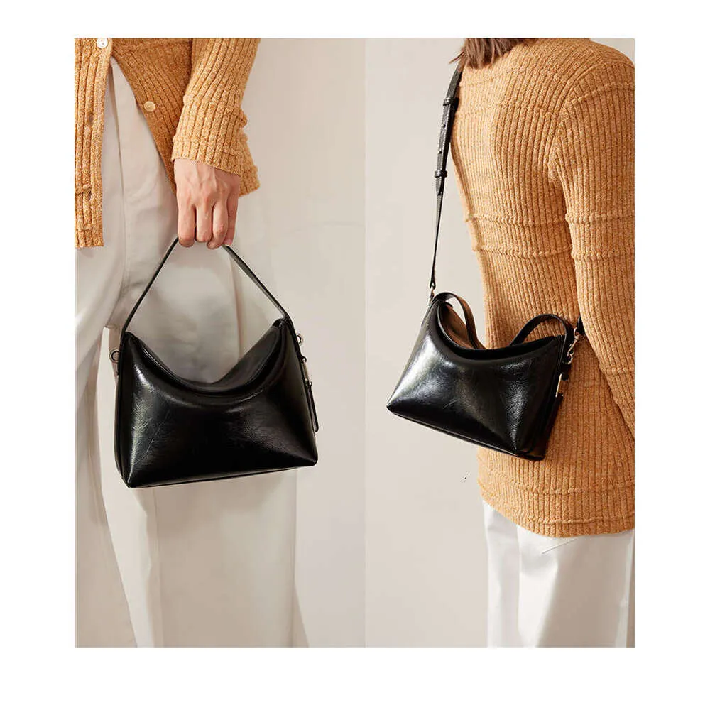 LA FESTIN Original 2023 Neue Handtasche Damen Schulter Crossbody Damen Leder Tragbare Eimer Marke Tasche_voghion.com