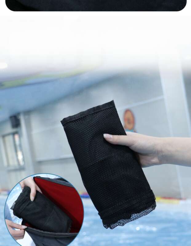 Mesh-Handorganizer, große Kapazität, Bade- und Doppelschulter-Mesh-Schwimm-/Strandtasche, tragbar für Reisen und Körperpflege_voghion.com