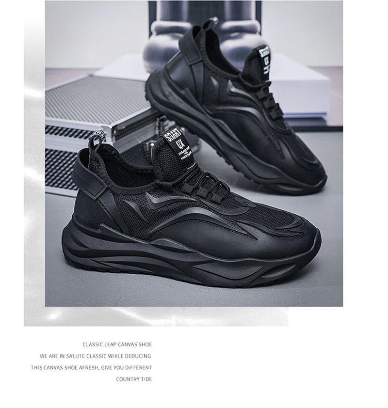 Trendy Men Sports Running Fashion Outdoor Summer Men's Mesh Breathable Sneakers Casual Comfortable Shoes_voghion.com