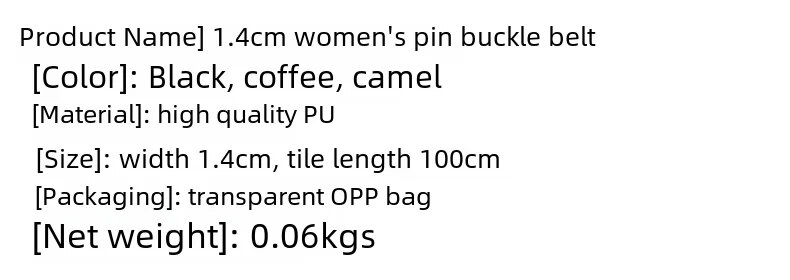Nuevo superventas, traje de mujer, cinturón pequeño de PU, decoración informal versátil para mujer, pantalones vaqueros juveniles con cinturón fino Retro para mujer_voghion.com