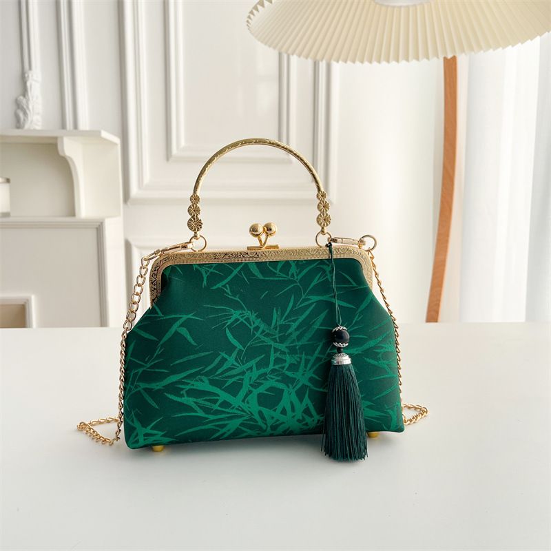Borsa a tracolla da donna con manico in bambù, regalo in oro cheongsam, borsa da donna cinese in stile antico_voghion.com