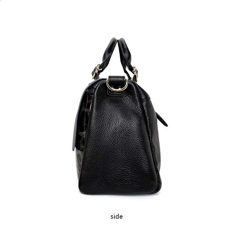 Aidrani Women's Genuine Leather Handbag, Premium Leopard Print Bag_voghion.com
