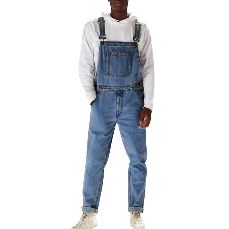 2024 Nye Herremode Jeans Overalls Sexet Herretøj Sommer Afslappet Demin Jumpsuits Masculinas Plus Size_voghion.com