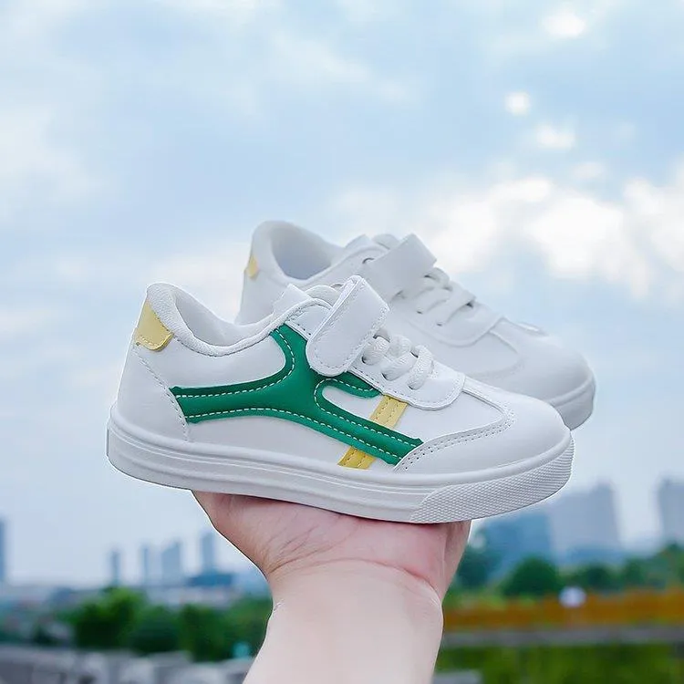 New Fashion Children's Pu Leather Kids Casual Sports Littlesprouts Boys and Girls Walking School Running Sneaker Shoes_voghion.com