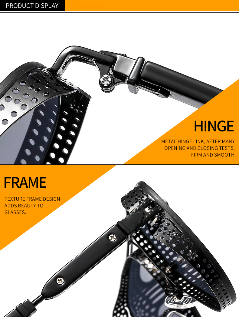 New Hollow Paern Oval Sunglasses Men Women Trend Brand Designer Meal Alloy Frame Gradiens Lens conspicuous_voghion.com