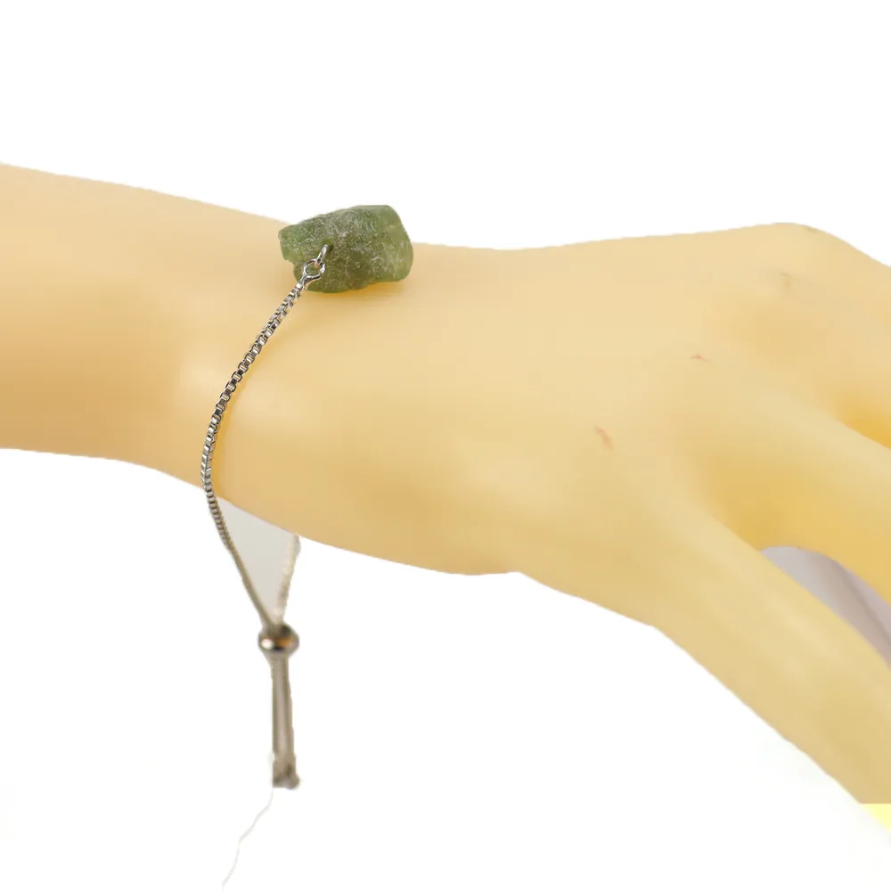 Charm Armbanden Verstelbare Push-pull Armband Vrouwen Gezondheid Anti-vermoeidheid Reiki Natuurlijke Ongepolijste Minerale Ruwe Steen_voghion.com