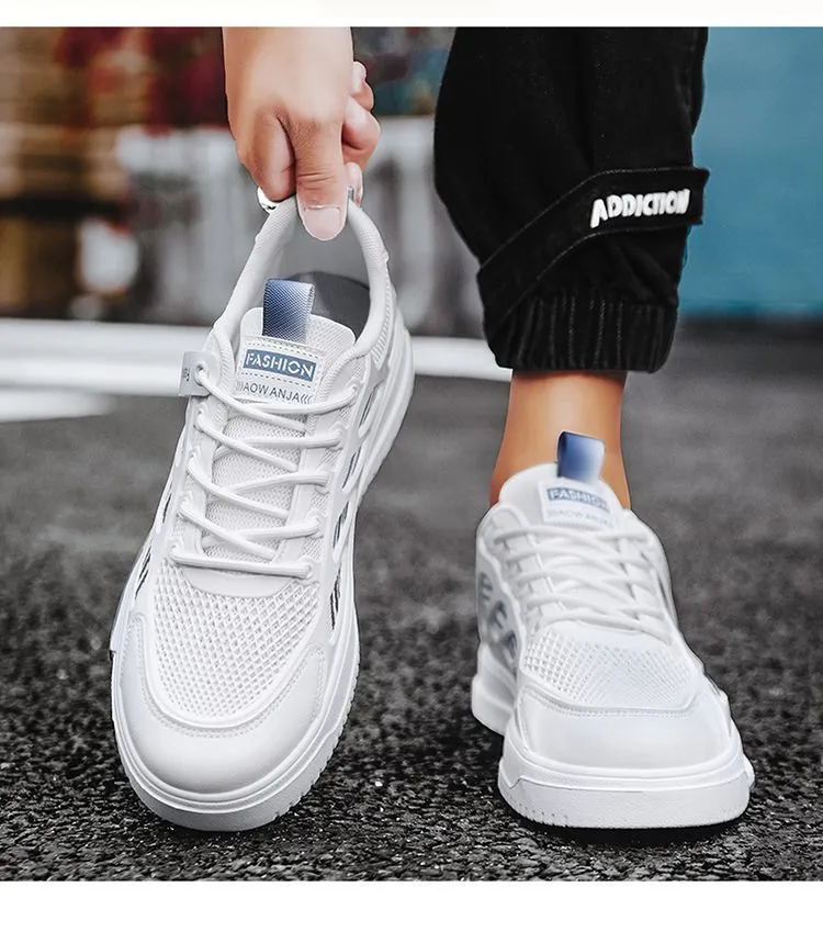 Breathable Mesh Running Shoes For Men Versatile Casual Sneakers_voghion.com