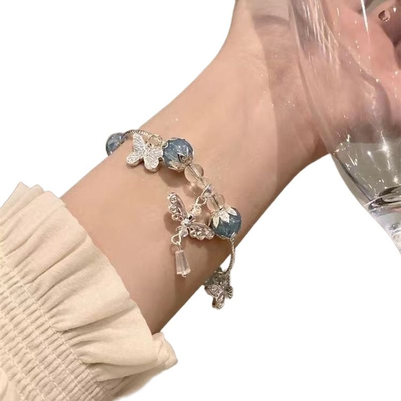 The Same Style As Xiaohongshu's Bursting Ral Butterfly Bracelet, New Chinese Style, Fashionable And Super Fairy Bracelet_voghion.com