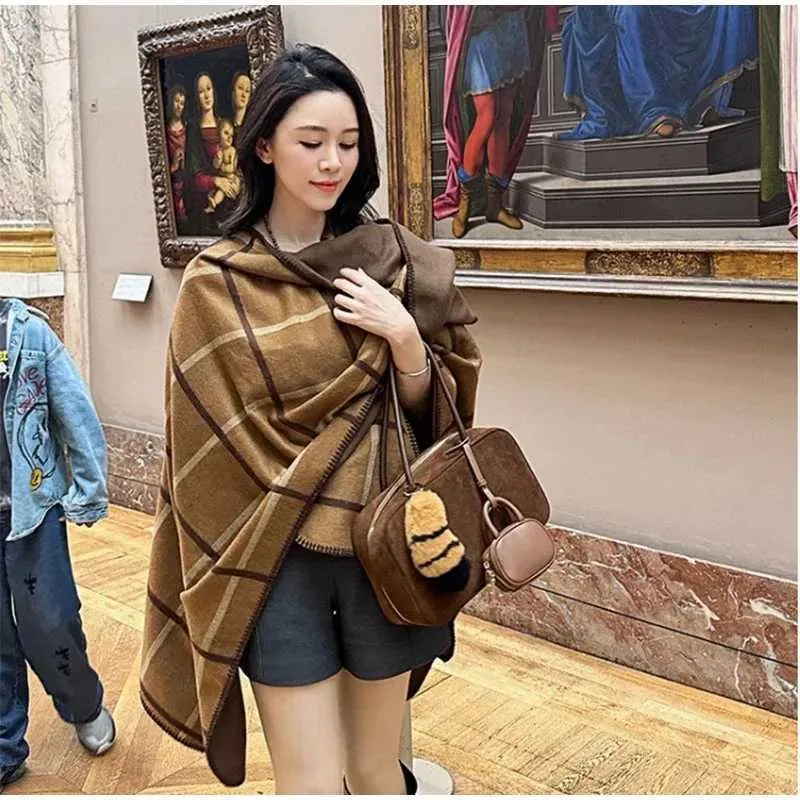 bracciolo in pelle design del marchio pelle scamosciata grande capacità 2024 borsa a tracolla moda autunno con piccolo portafoglio Y241216_voghion.com