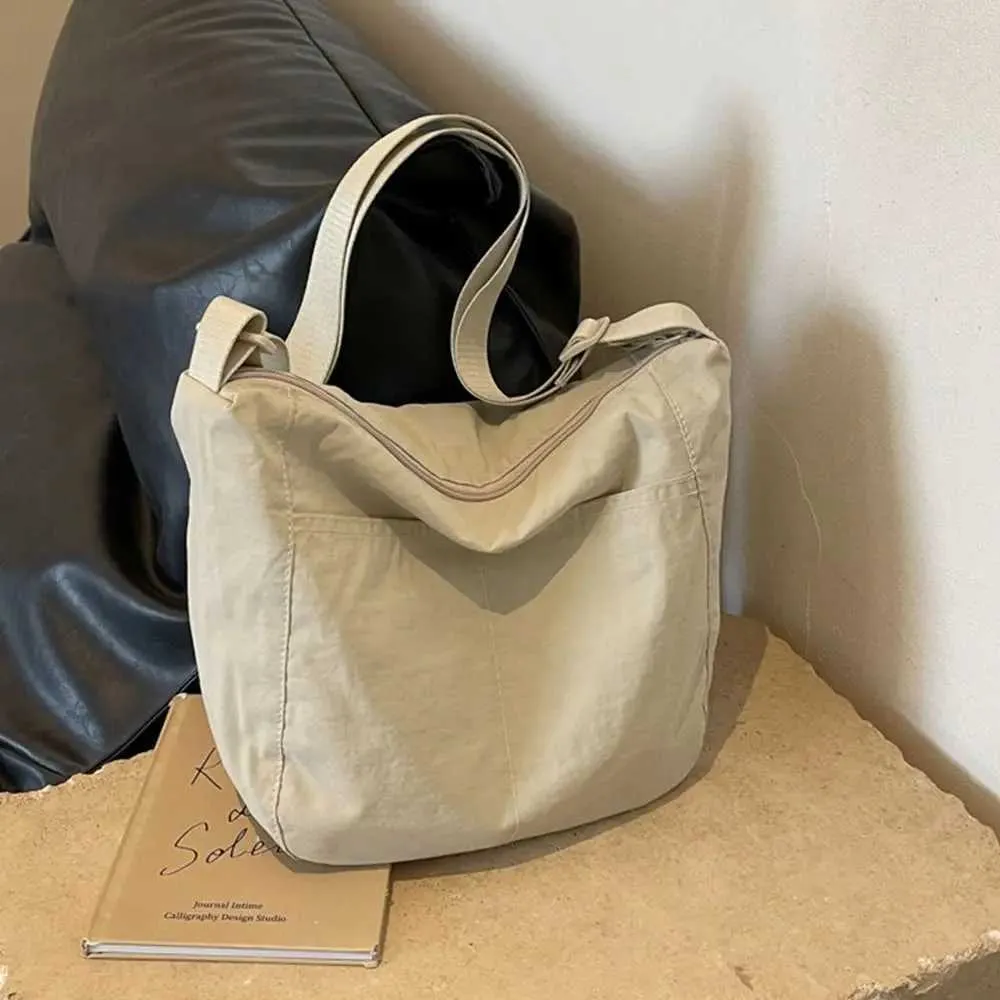 Borsa a tracolla da donna in nylon grande capienza borsa viaggio_voghion.com